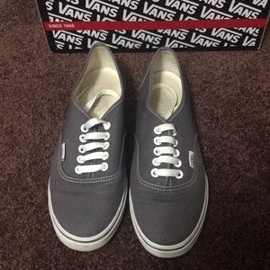 Grey/ Pewter Authentic Lo Pro Vans